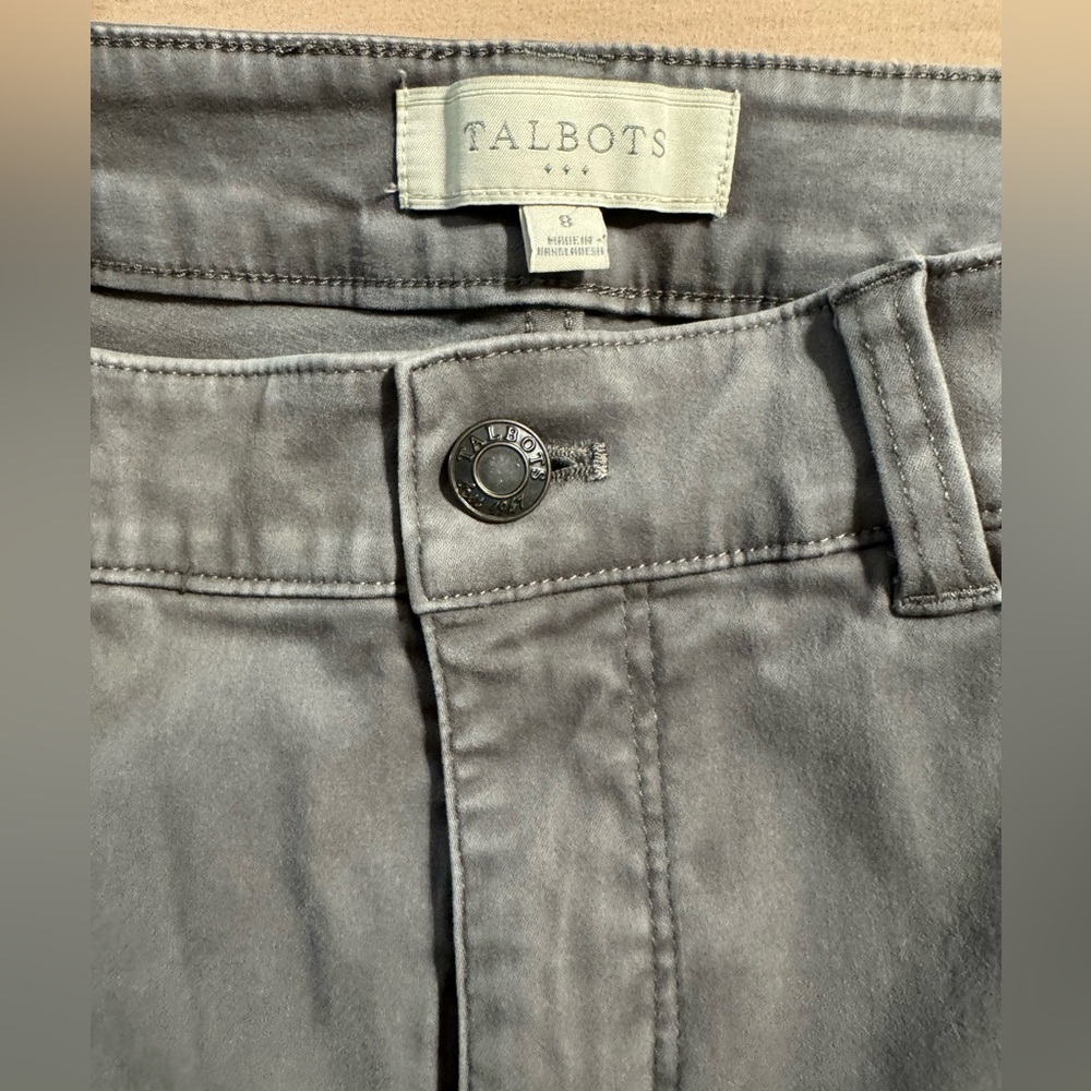 Talbots light gray Trousers - Picture 4 of 7